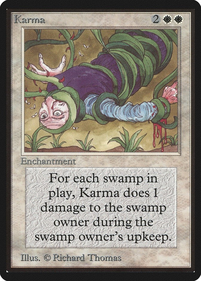 Image for Karma (Beta Edition) - Magic: The Gathering