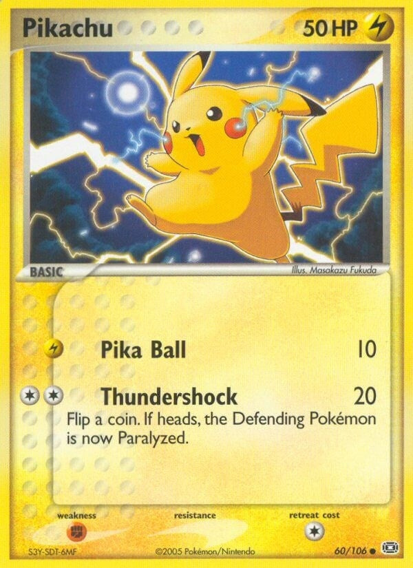 Image for Pikachu (Emerald) (60/106) - Pokemon