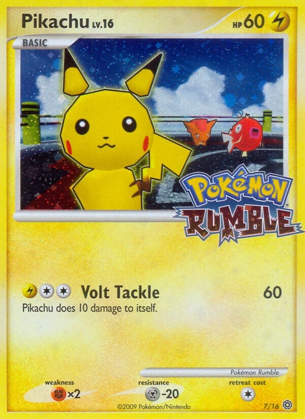 Image for Pikachu (Rumble) (7) - Pokemon