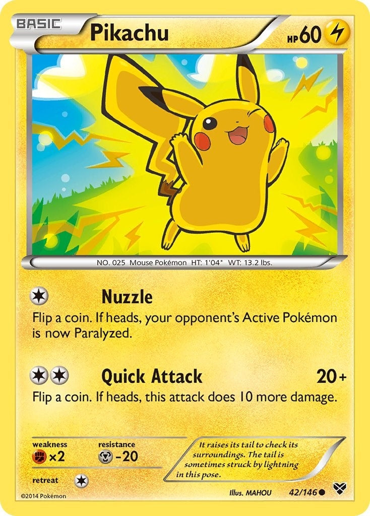 Image for Pikachu (XY Base Set) (42/146) - Pokemon