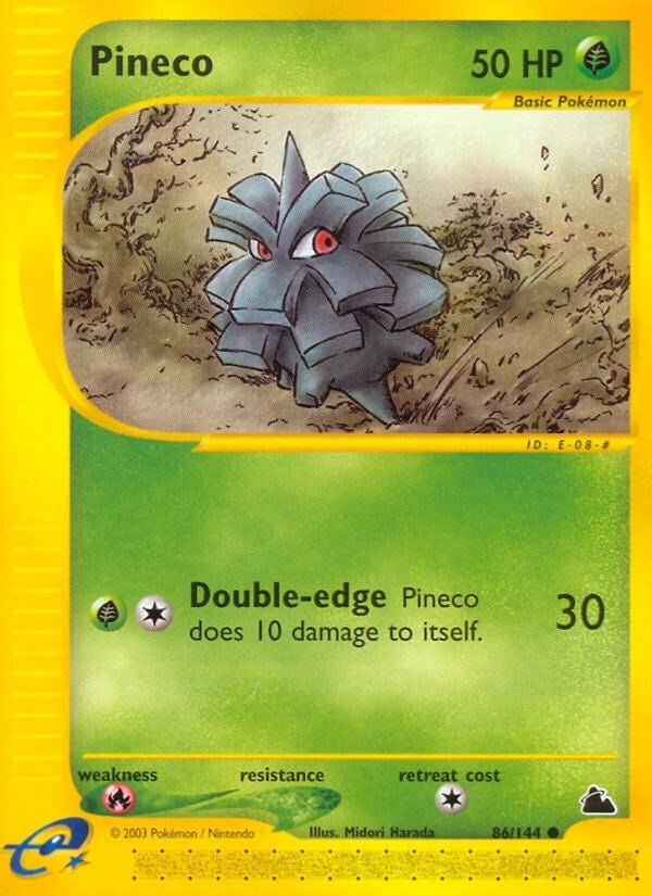 Image for Pineco (86) (Skyridge) (086/144) - Pokemon