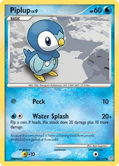 Image for Piplup (Diamond and Pearl) (93/130) - Pokemon
