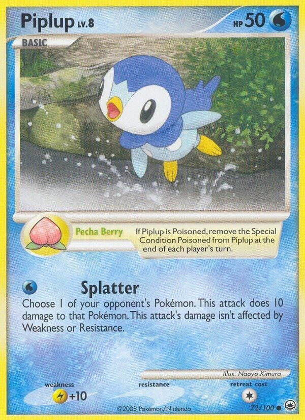 Image for Piplup (72) (Majestic Dawn) (72/100) - Pokemon
