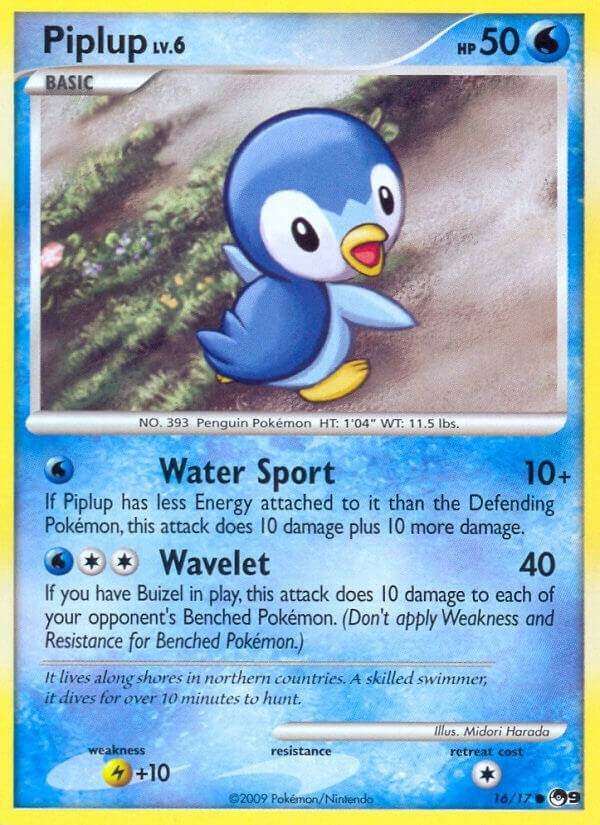 Image for Piplup (POP Series 9) (016/017) - Pokemon