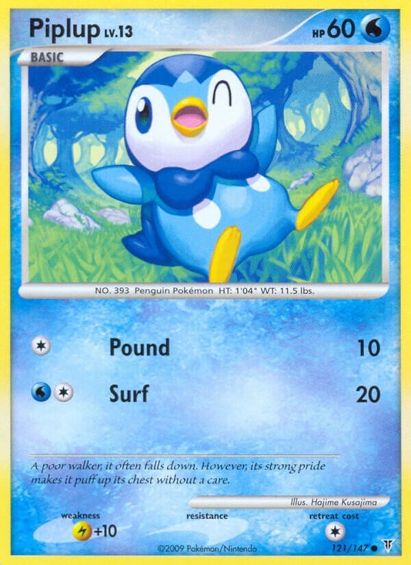 Image for Piplup (Supreme Victors) (121) - Pokemon
