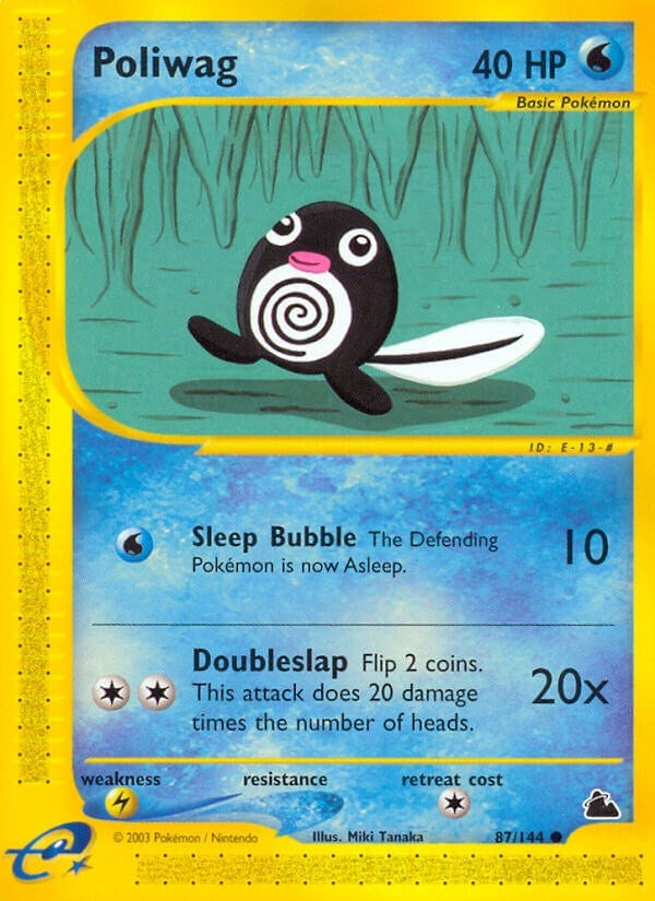 Image for Poliwag (Skyridge) (087/144) - Pokemon