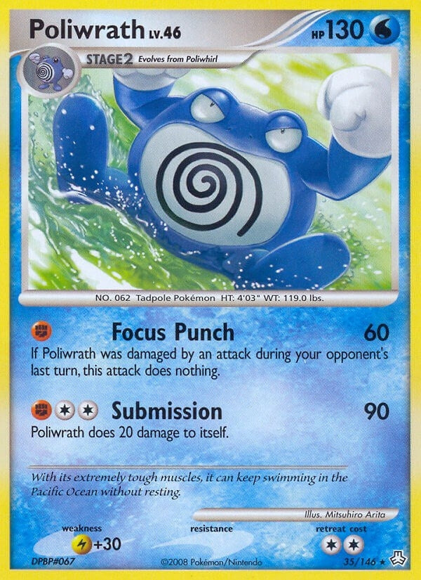 Image for Poliwrath (Legends Awakened) (35/146) - Pokemon