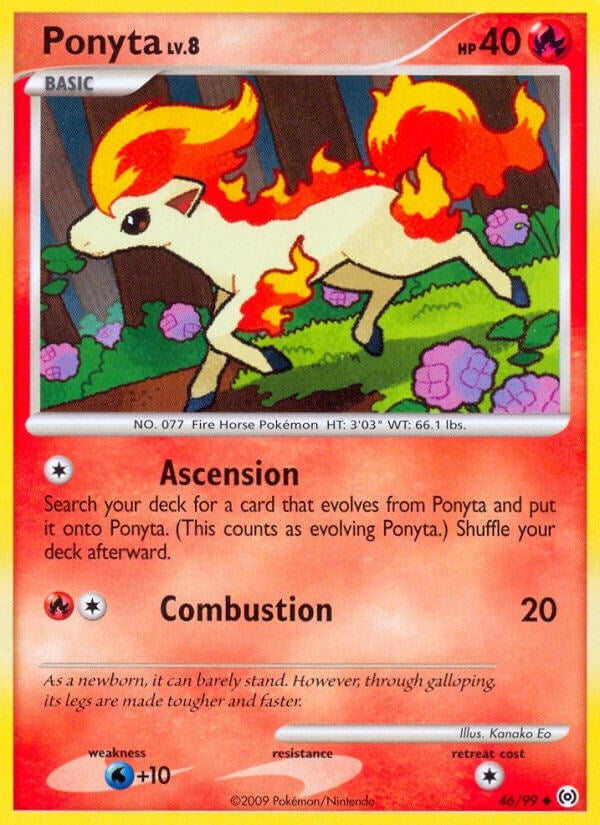 Image for Ponyta (46) (Arceus) (46/99) - Pokemon