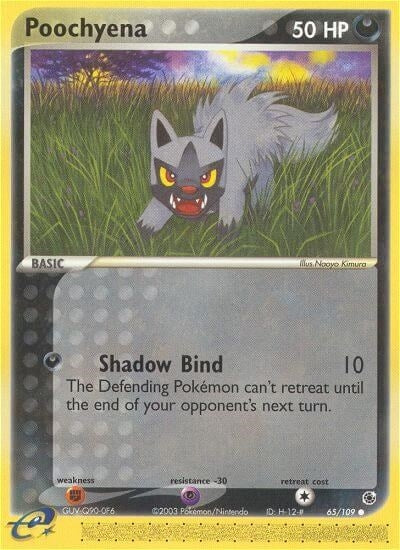 Image for Poochyena (Ruby and Sapphire) (65/109) - Pokemon