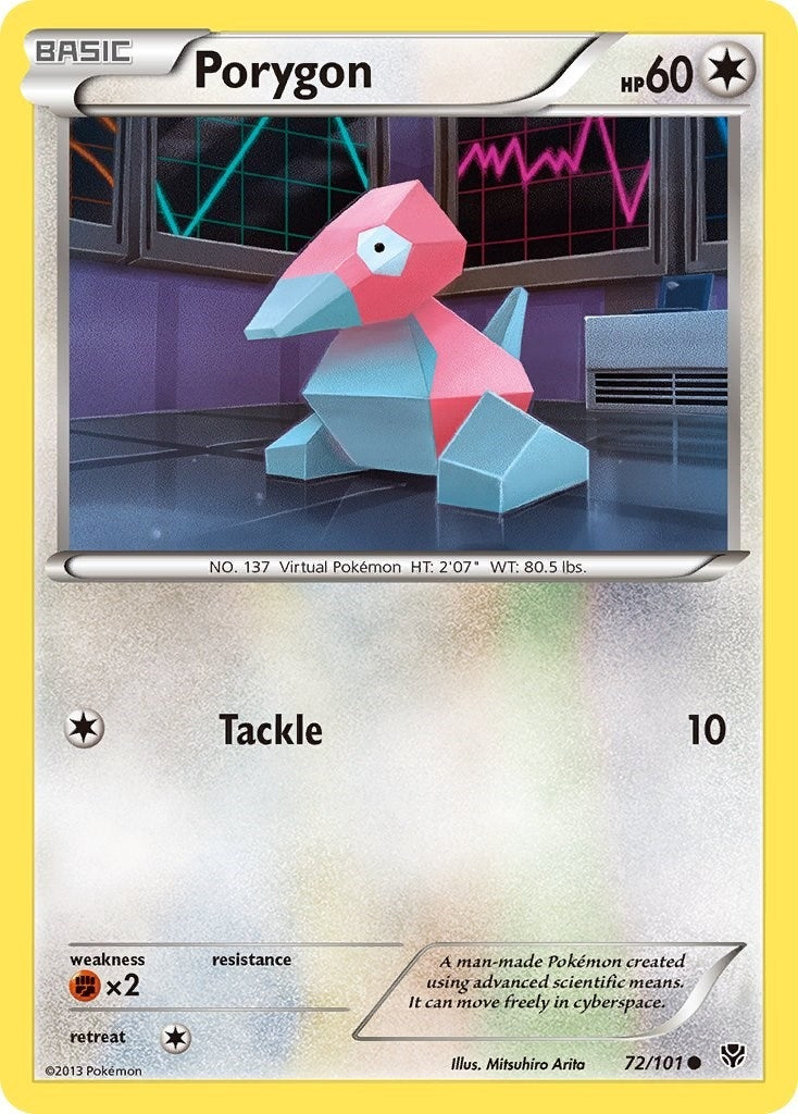Image for Porygon (Plasma Blast) (72/101) - Pokemon