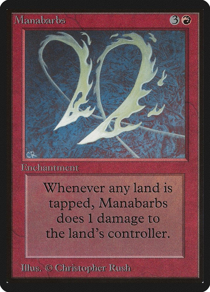 Image for Manabarbs (Beta Edition) - Magic: The Gathering
