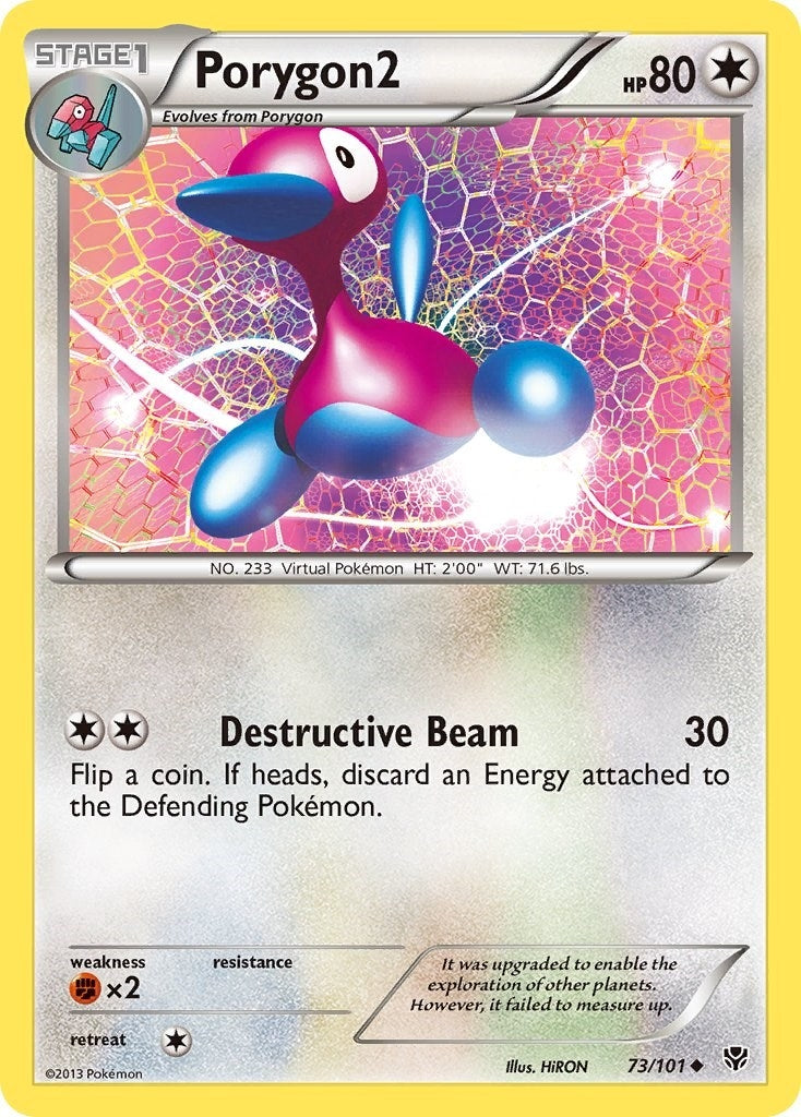 Image for Porygon2 (Plasma Blast) (73/101) - Pokemon