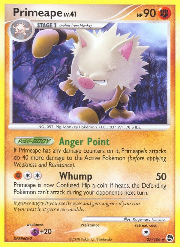 Image for Primeape (Great Encounters) (27/106) - Pokemon
