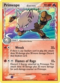 Image for Primeape (Delta Species) (Holon Phantoms) (50/110) - Pokemon