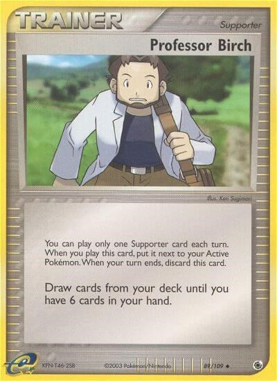 Image for Professor Birch (Ruby and Sapphire) (89/109) - Pokemon