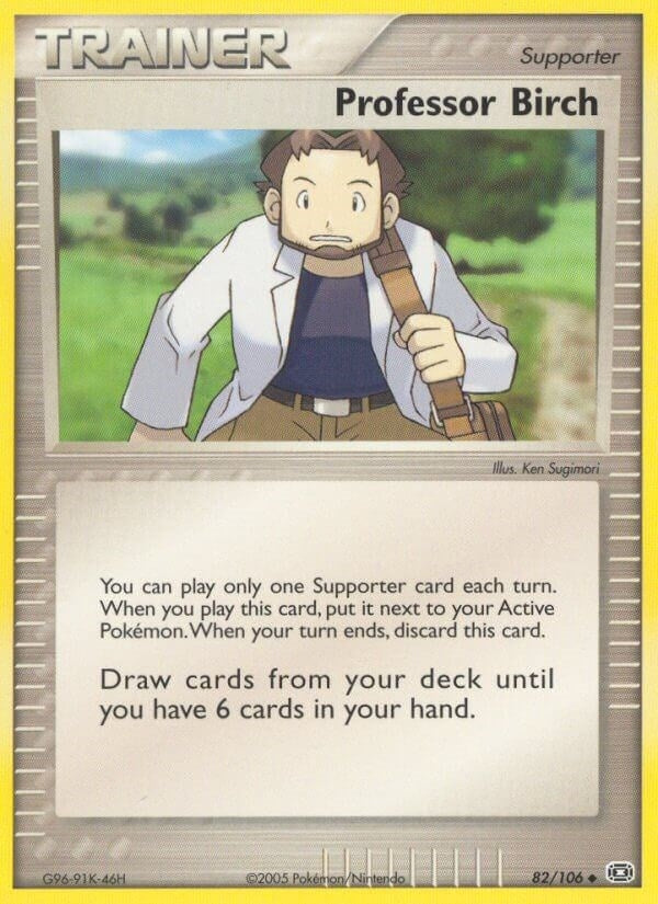 Image for Professor Birch (Emerald) (82/106) - Pokemon