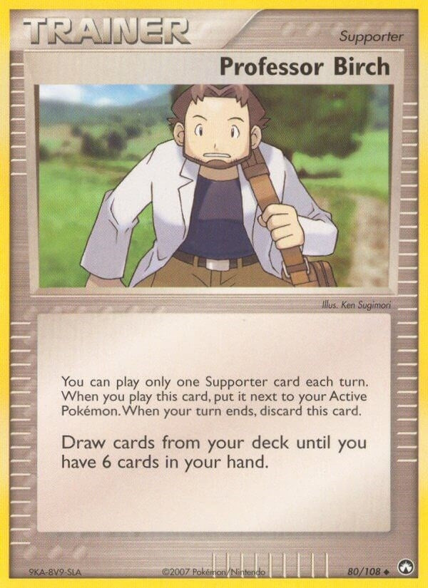 Image for Professor Birch (Power Keepers) (80/108) - Pokemon