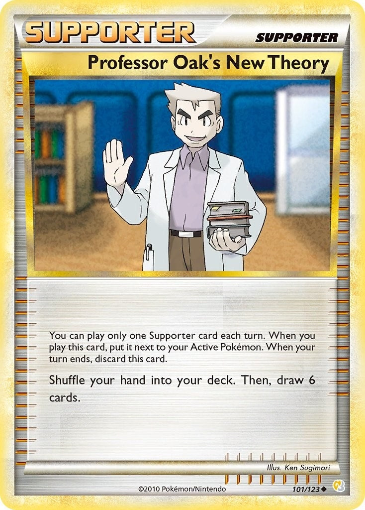 Image for Professor Oak's New Theory (HeartGold SoulSilver) (101/123) - Pokemon