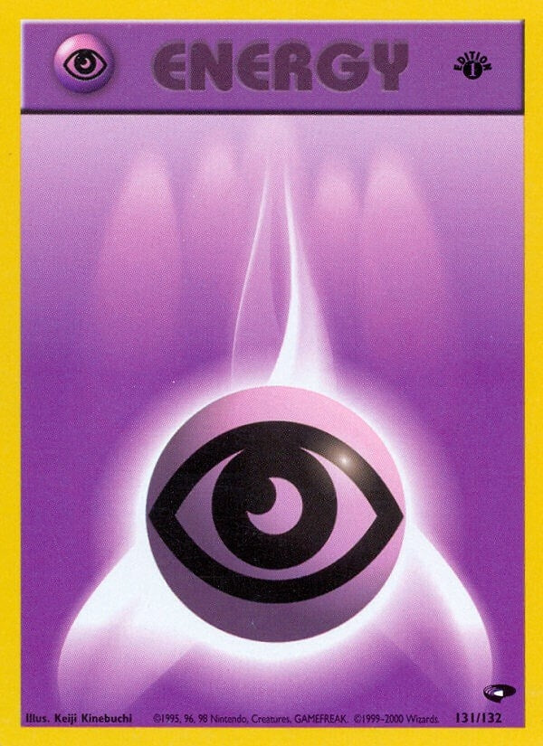 Image for Psychic Energy (Gym Challenge) (131/132) - Pokemon
