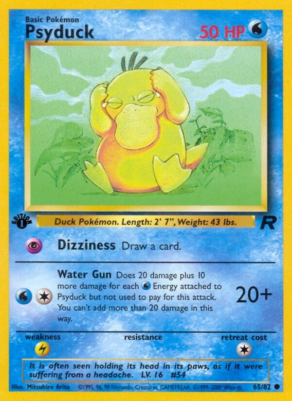 Image for Psyduck (Team Rocket) (65/82) - Pokemon