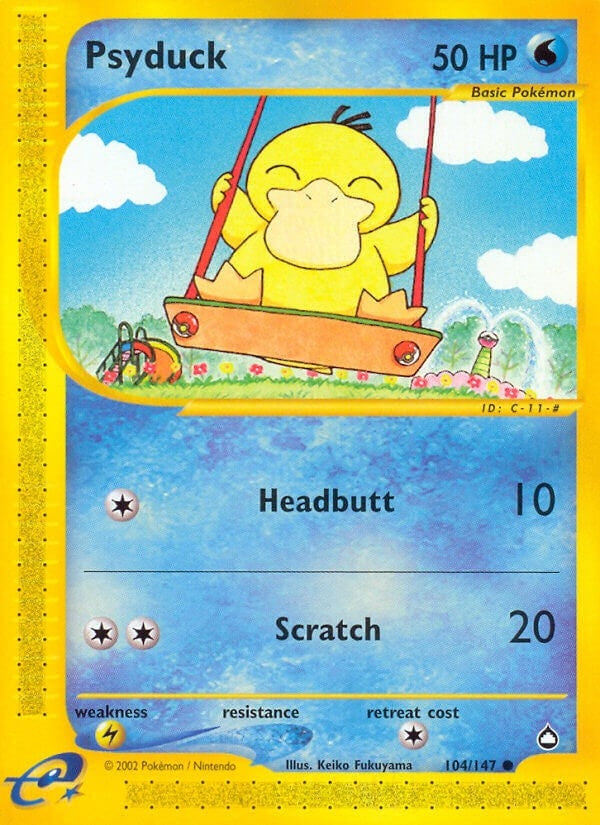 Image for Psyduck (Aquapolis) (104/147) - Pokemon