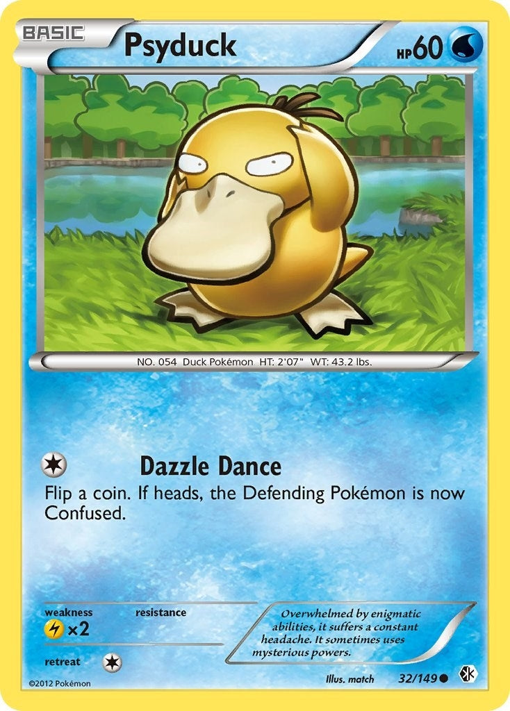 Image for Psyduck (32) (Boundaries Crossed) (32/149) - Pokemon