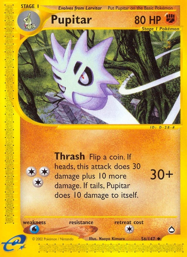 Image for Pupitar (Aquapolis) (056/147) - Pokemon