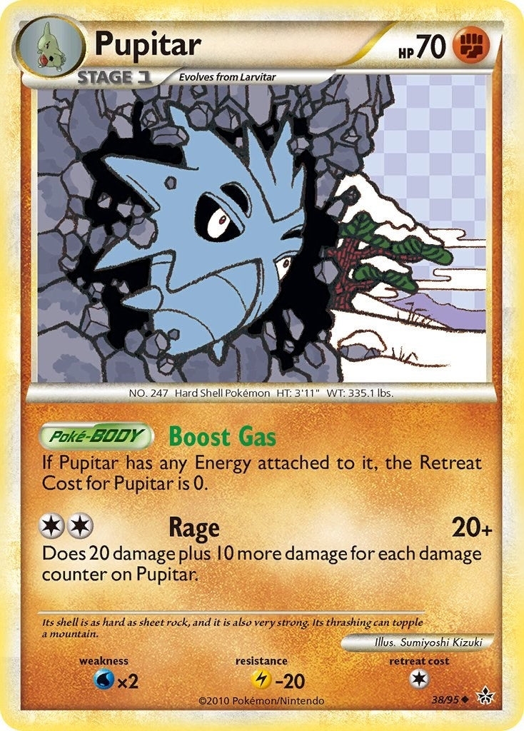 Image for Pupitar (38) (Unleashed) (38/95) - Pokemon