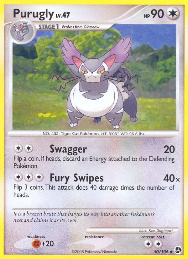 Image for Purugly (Great Encounters) (50/106) - Pokemon