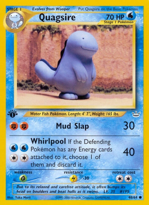 Image for Quagsire (Neo Revelation) (48/64) - Pokemon