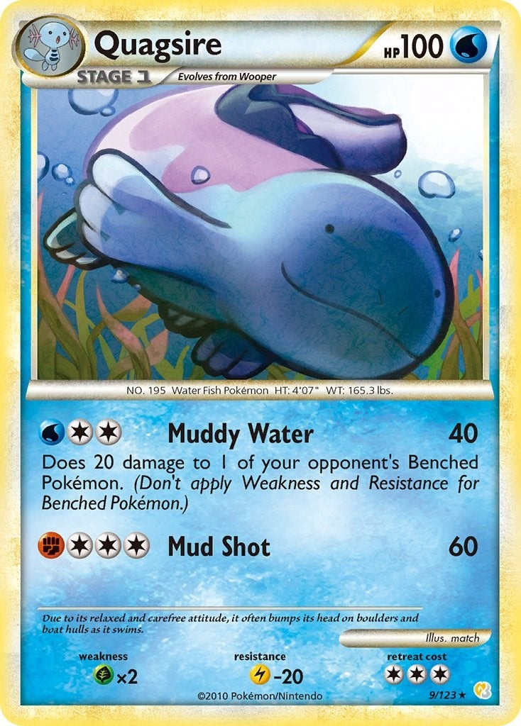Image for Quagsire (HeartGold SoulSilver) (9/123) - Pokemon