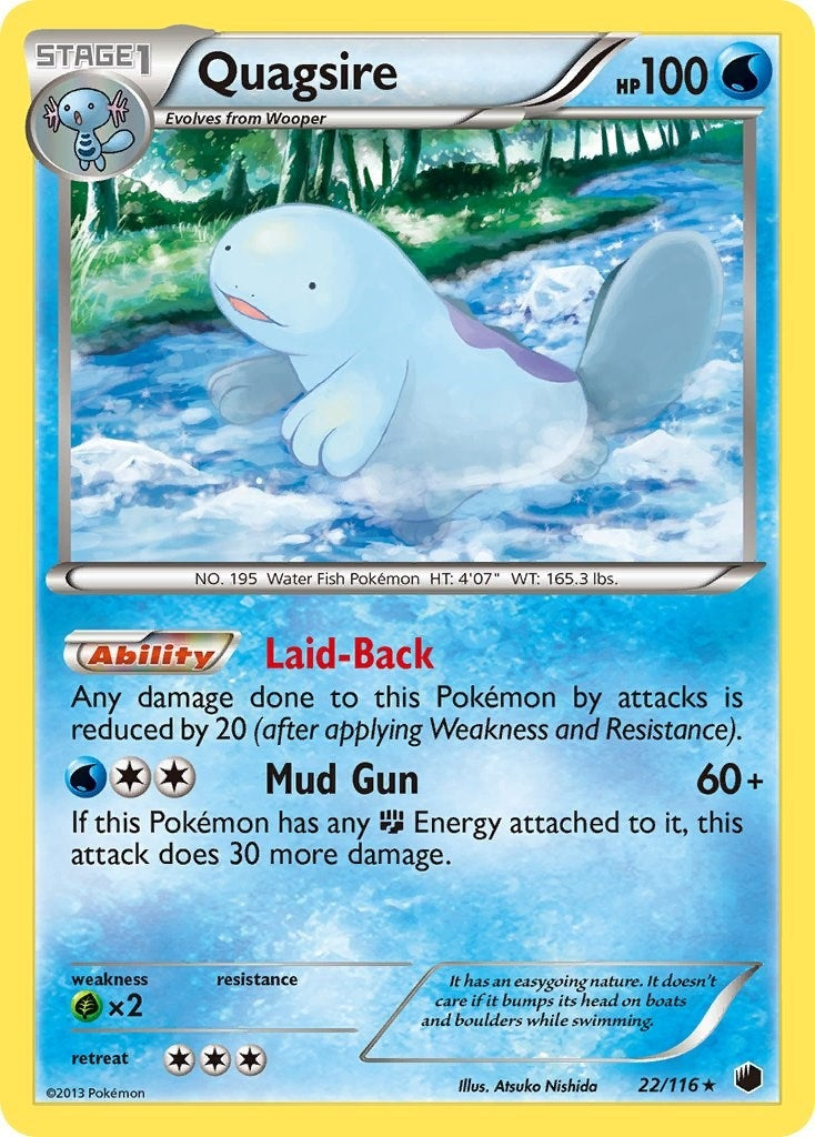 Image for Quagsire (Plasma Freeze) (22/116) - Pokemon