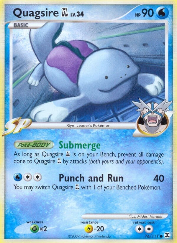 Image for Quagsire GL (Rising Rivals) (76/111) - Pokemon