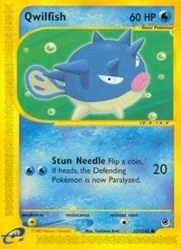 Image for Qwilfish (Expedition) (127/165) - Pokemon