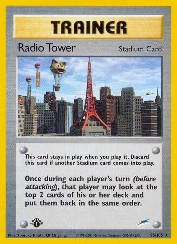 Image for Radio Tower (Neo Destiny) (095/105) - Pokemon