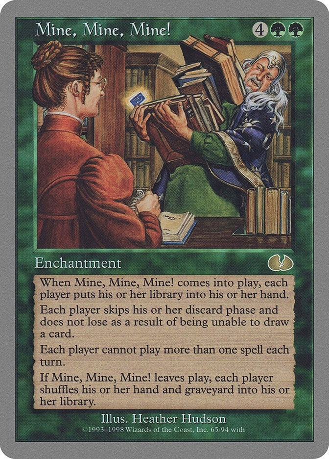 Image for Mine, Mine, Mine! (Unglued) (65) - Magic: The Gathering