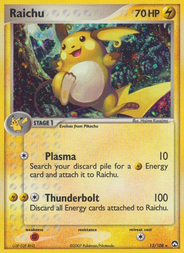 Image for Raichu (Power Keepers) (12/108) - Pokemon