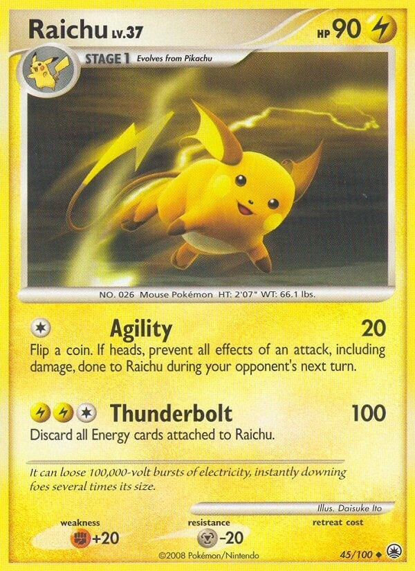 Image for Raichu (Majestic Dawn) (45/100) - Pokemon