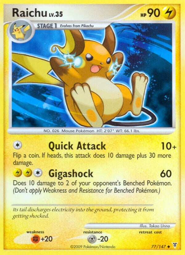 Image for Raichu (Supreme Victors) (77) - Pokemon