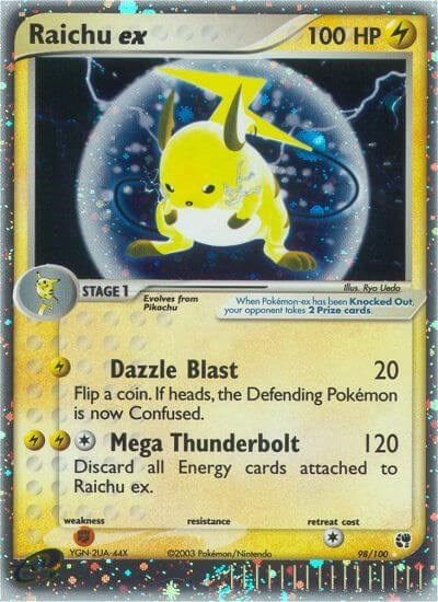 Image for Raichu ex (Sandstorm) (98/100) - Pokemon