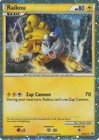 Image for Raikou - HGSS19 (HGSS Promos) (HGSS19) - Pokemon