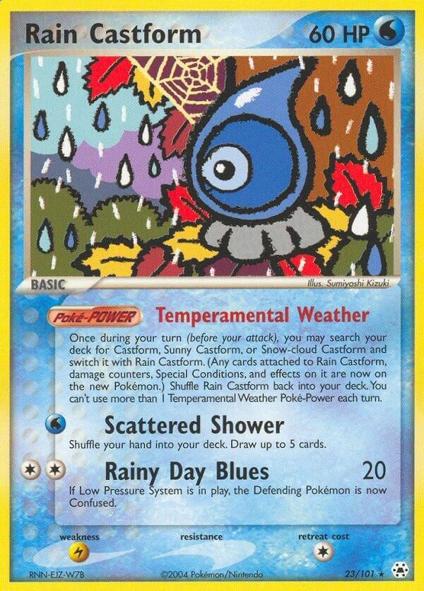 Image for Rain Castform (Hidden Legends) (23/101) - Pokemon