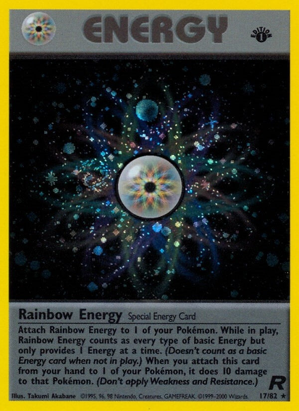 Image for Rainbow Energy (17) (Team Rocket) (17/82) - Pokemon