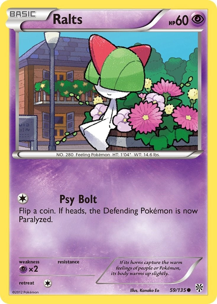Image for Ralts (Plasma Storm) (59/135) - Pokemon