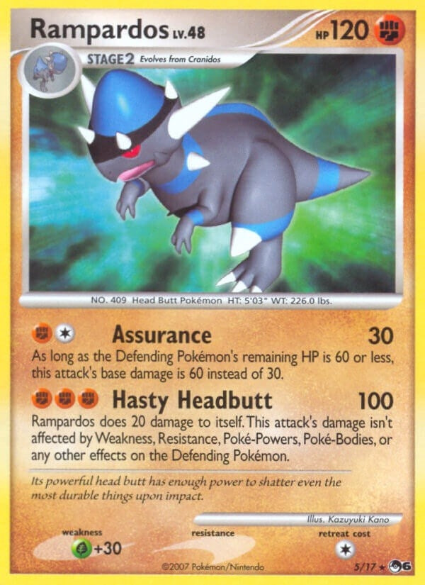 Image for Rampardos (POP Series 6) (005/017) - Pokemon