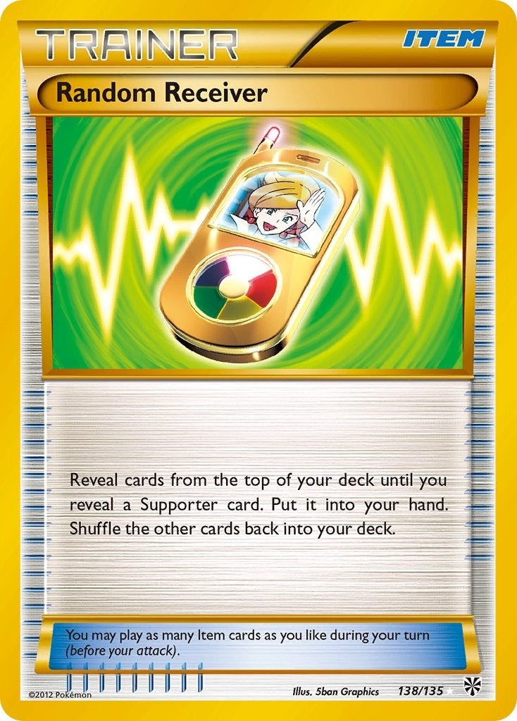 Image for Random Receiver (Plasma Storm) (138/135) - Pokemon