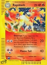 Image for Rapidash (26) (Expedition) (026/165) - Pokemon