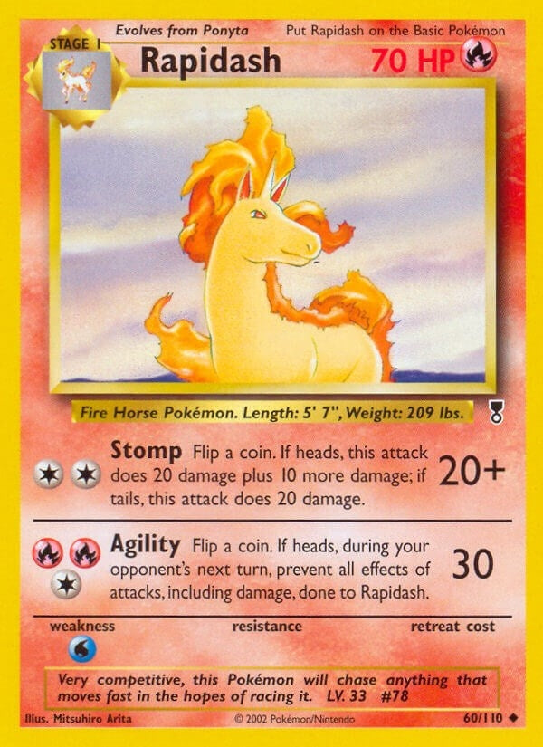 Image for Rapidash (Legendary Collection) (060/110) - Pokemon