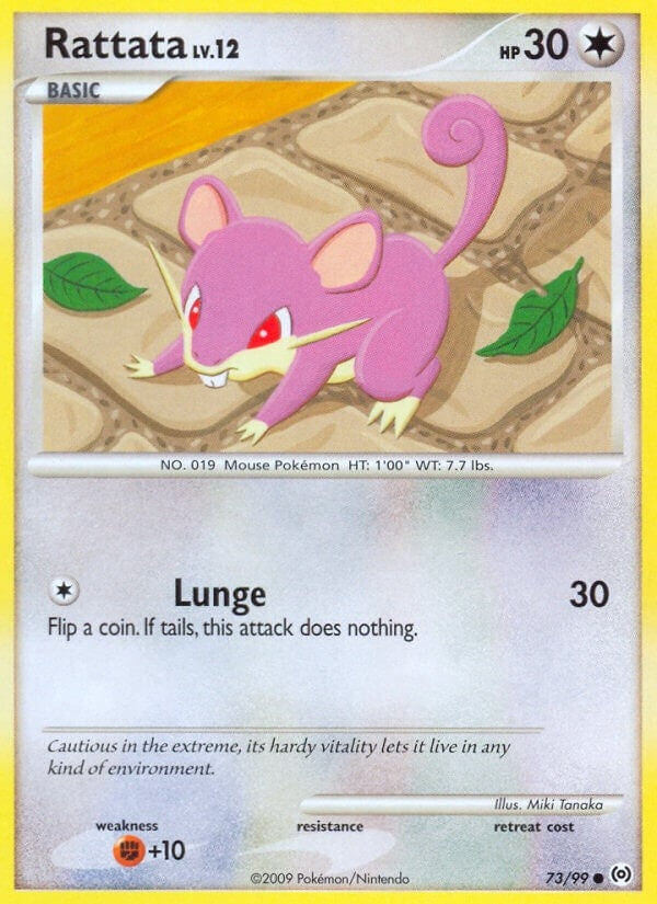 Image for Rattata (Arceus) (73/99) - Pokemon