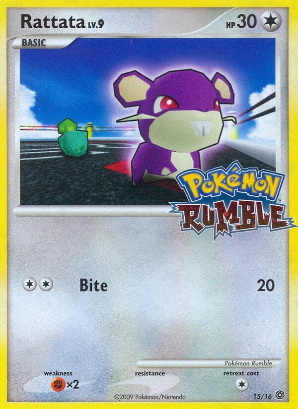 Image for Rattata (Rumble) (15) - Pokemon